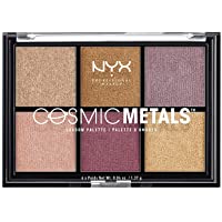 Los mejores  - NYX PROFESSIONAL MAKEUP - Paleta de Sombras de Ojos Cosmic Metals Shadow Palette - Tono 1 Electric Color Multicolor